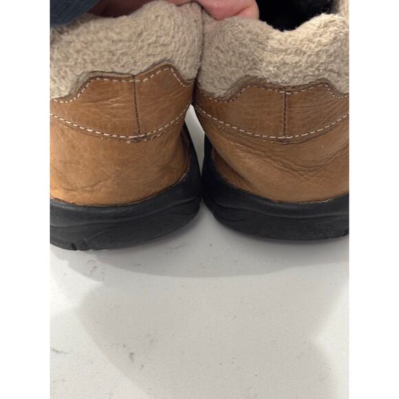 KEEN size 5Y Kootenay waterproof winter boots tan leather gorpcore outdoors - Picture 8 of 9